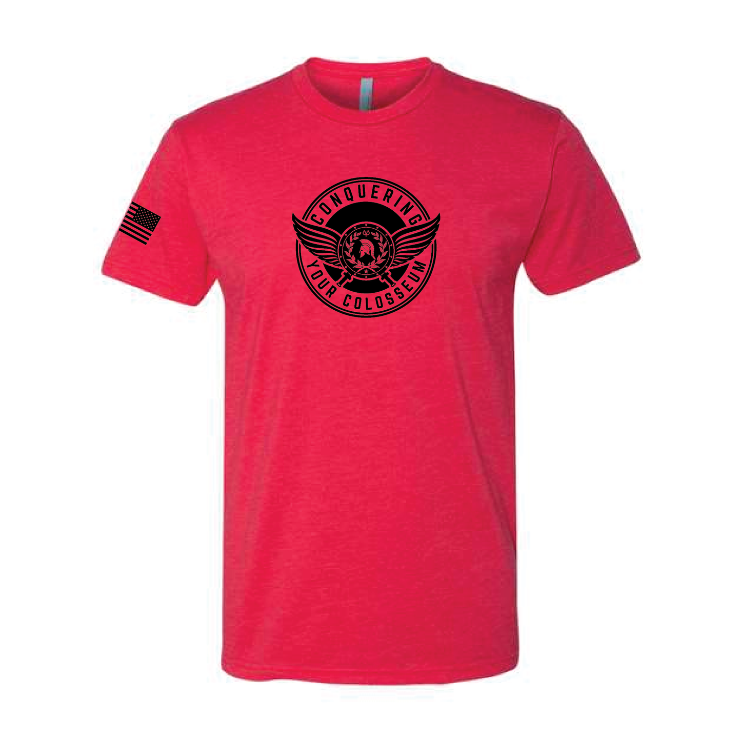 Patriotic Winged Medallion - Adult Tee