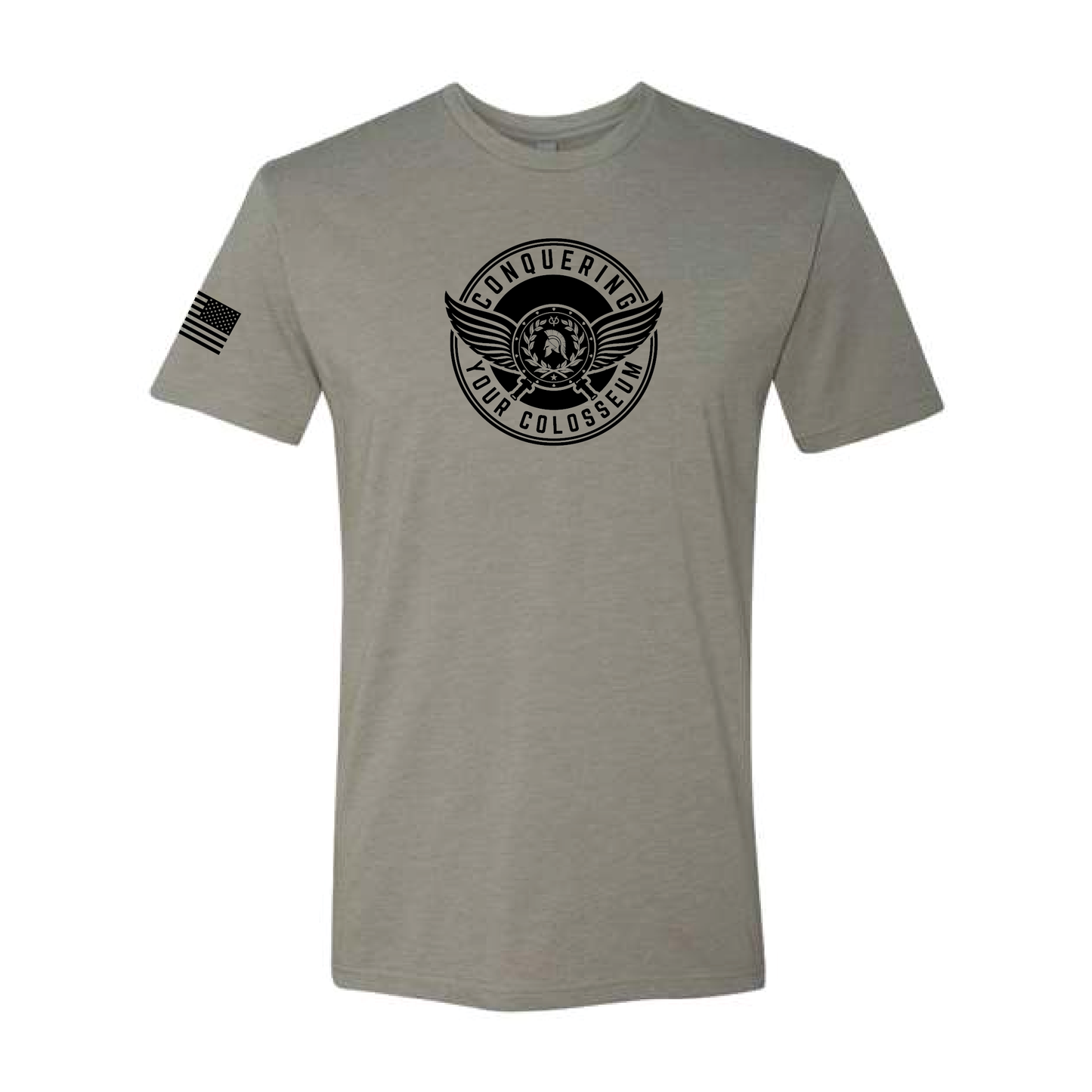 Patriotic Winged Medallion - Adult Tee
