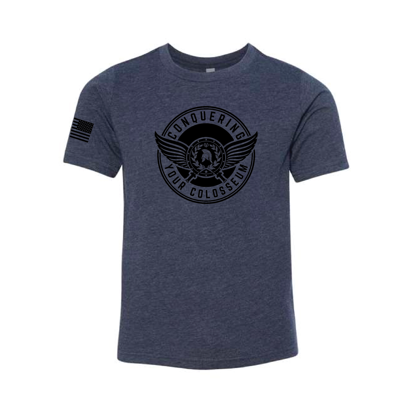 Patriotic Winged Medallion - Youth Tee