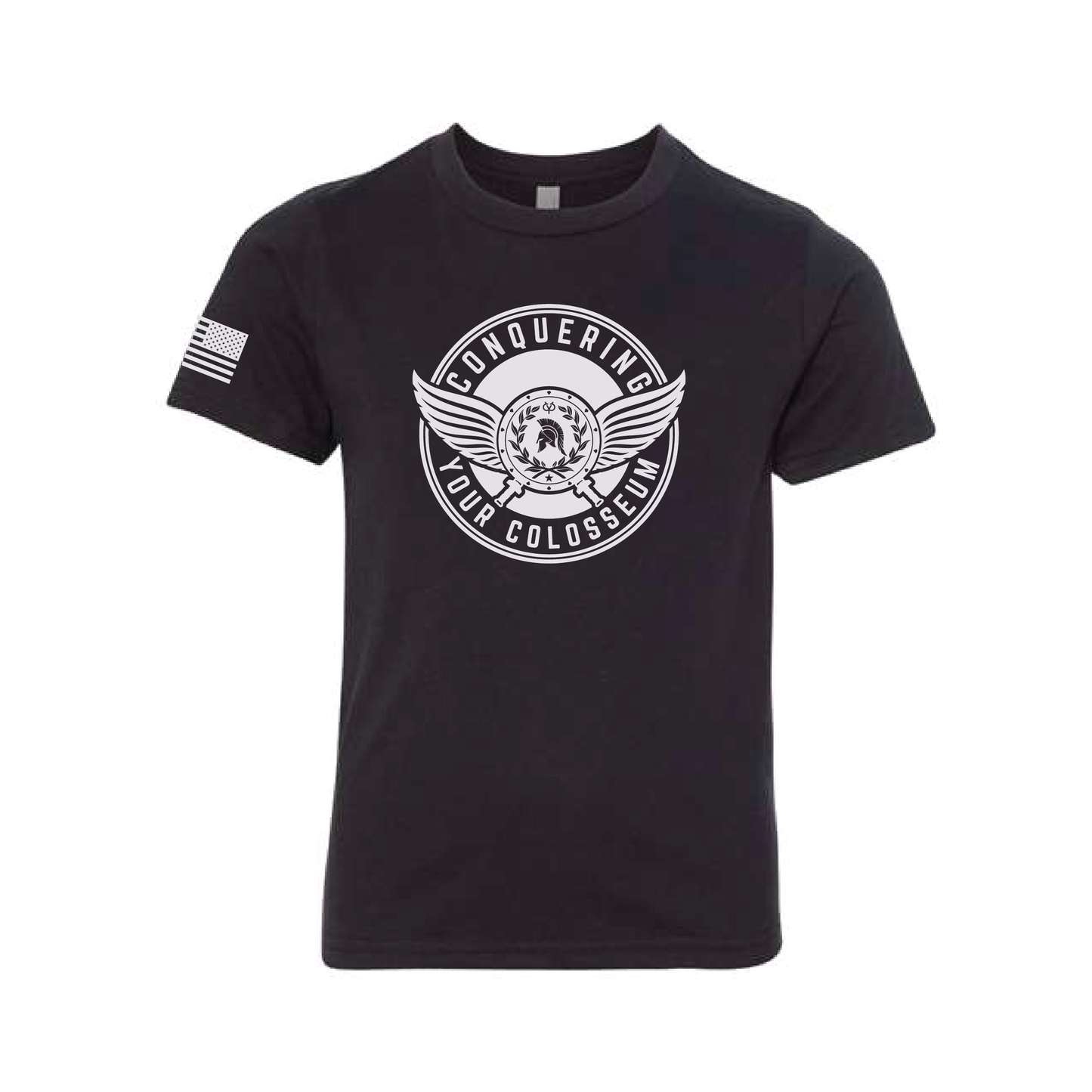 Patriotic Winged Medallion - Youth Tee