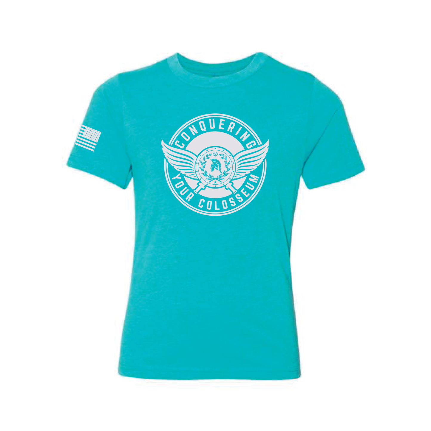 Patriotic Winged Medallion - Youth Tee