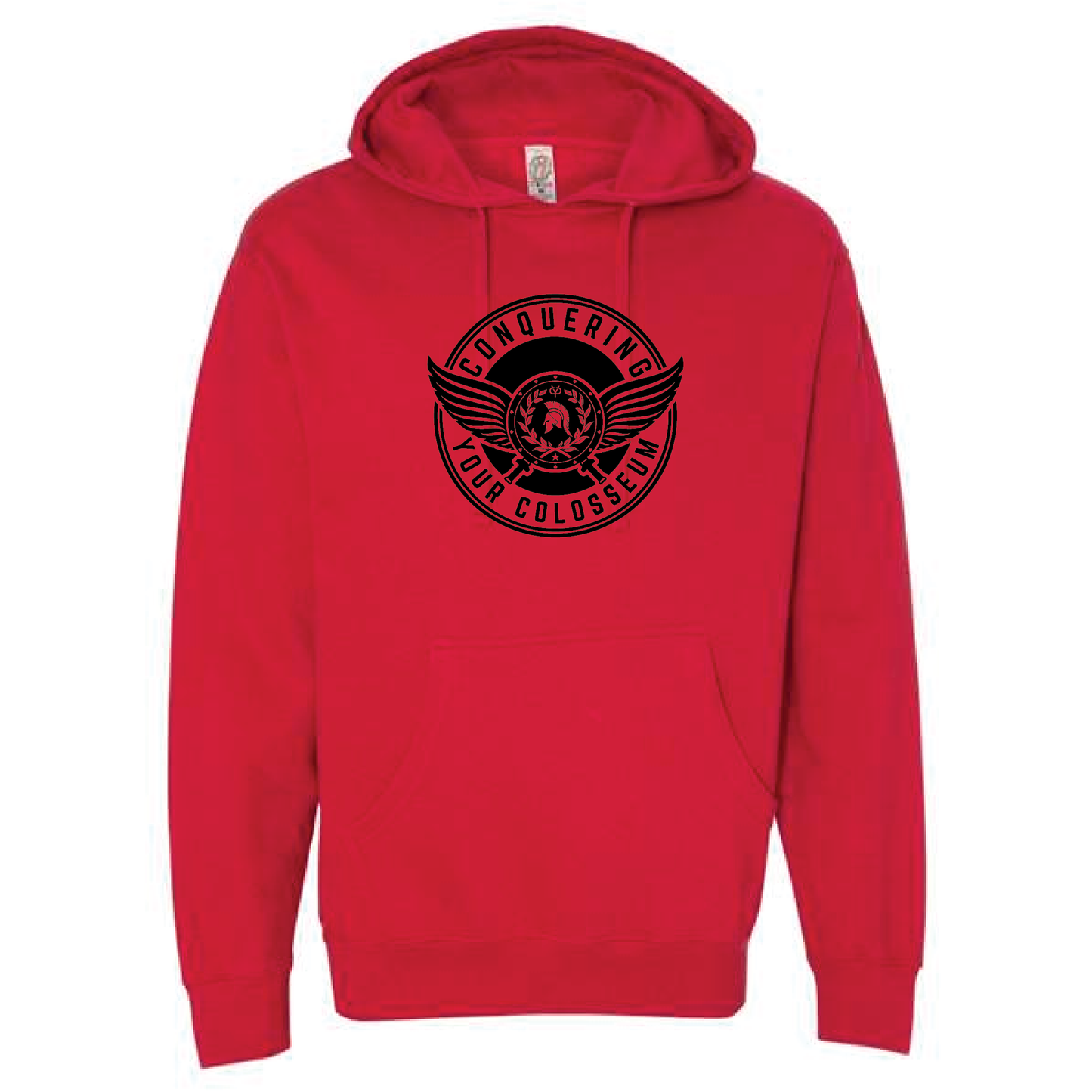 Essential Winged Medallion - Adult Pullover Hoodie