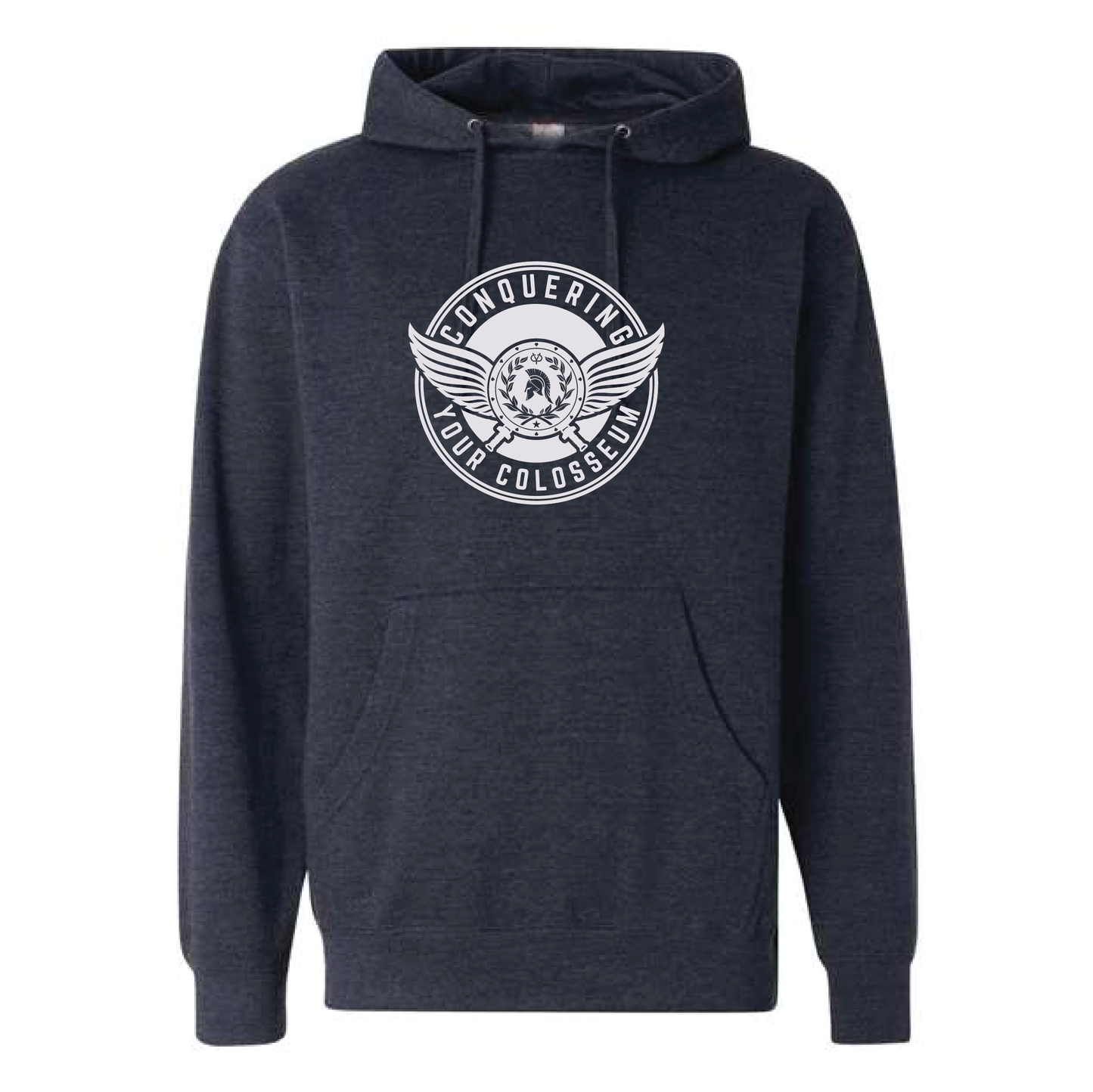 Essential Winged Medallion - Adult Pullover Hoodie