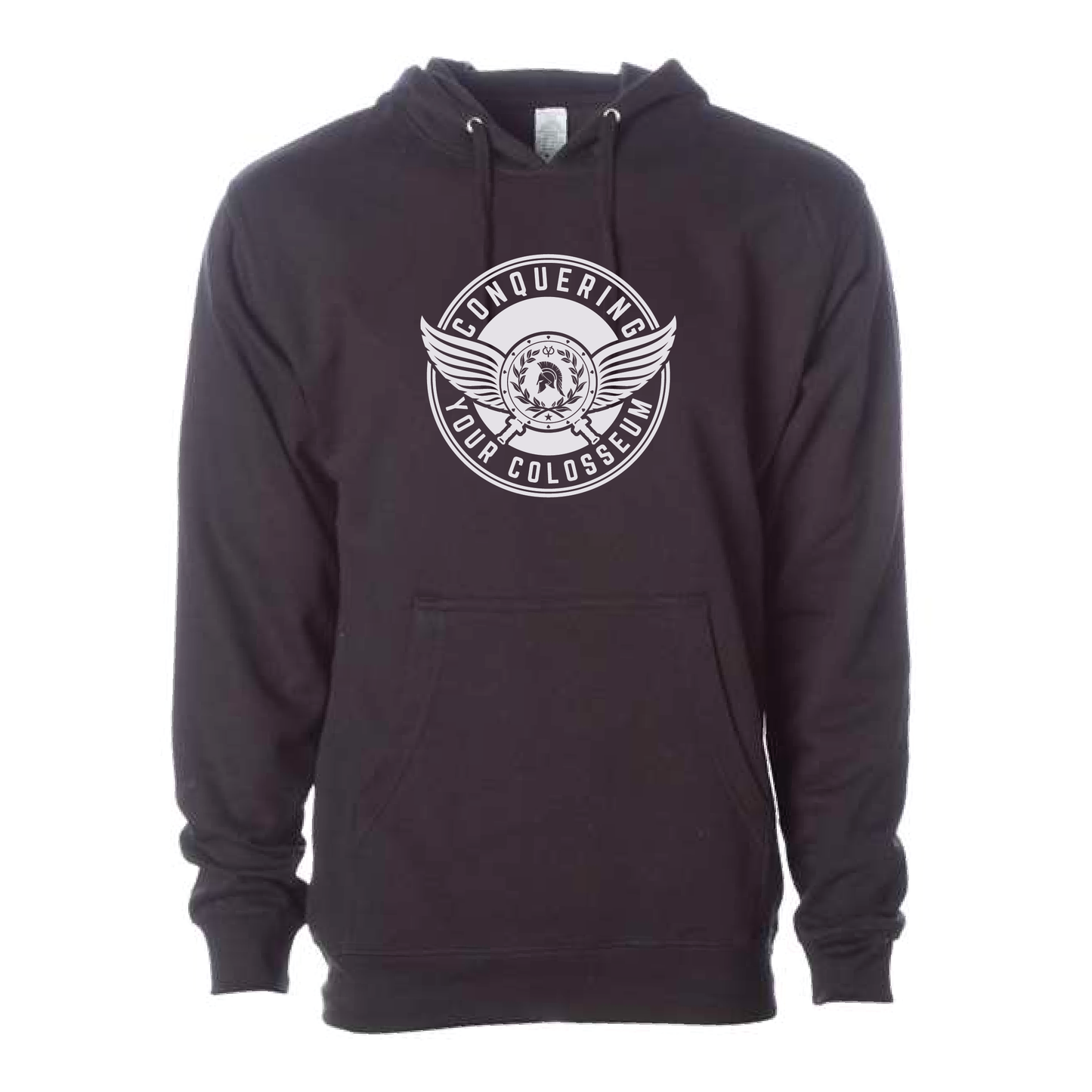 Essential Winged Medallion - Adult Pullover Hoodie