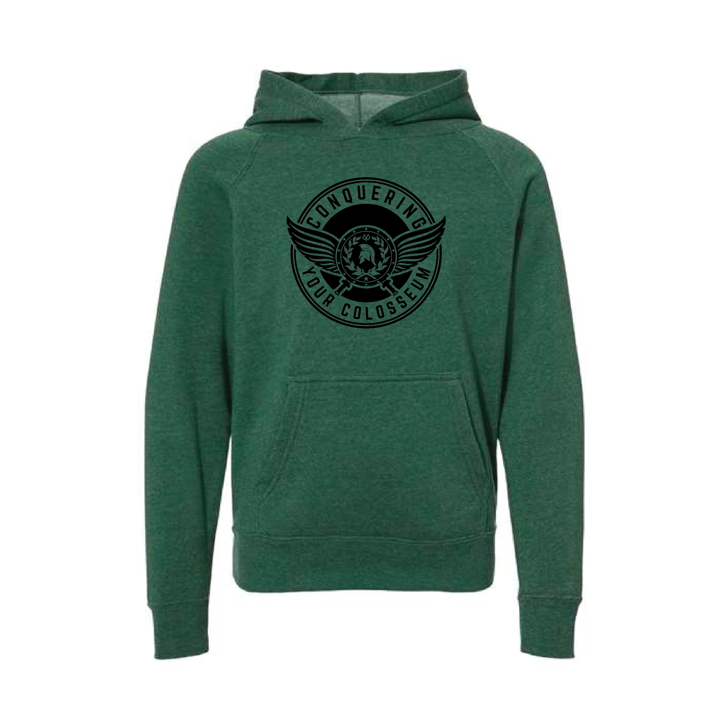 Essential Winged Medallion - Youth Hoodie Pullover