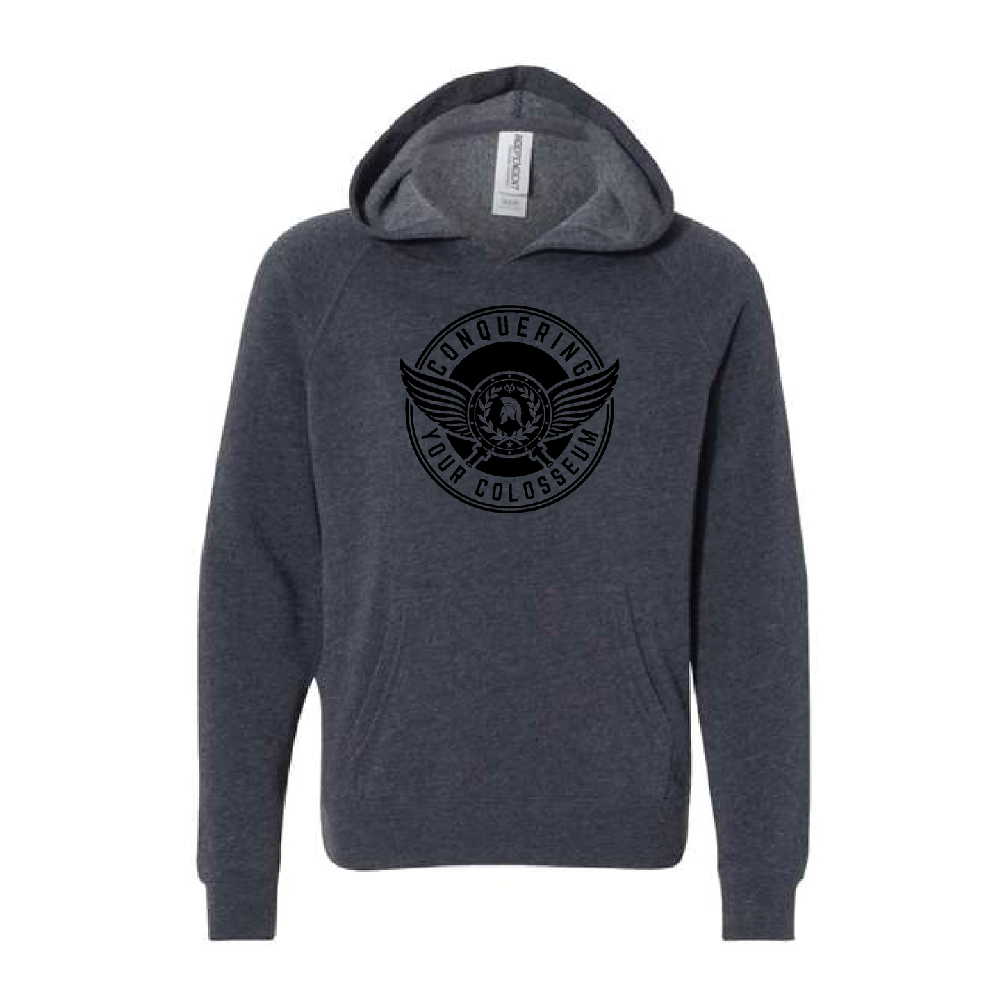 Essential Winged Medallion - Youth Hoodie Pullover