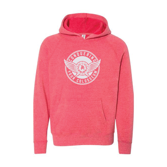 Essential Winged Medallion - Youth Hoodie Pullover