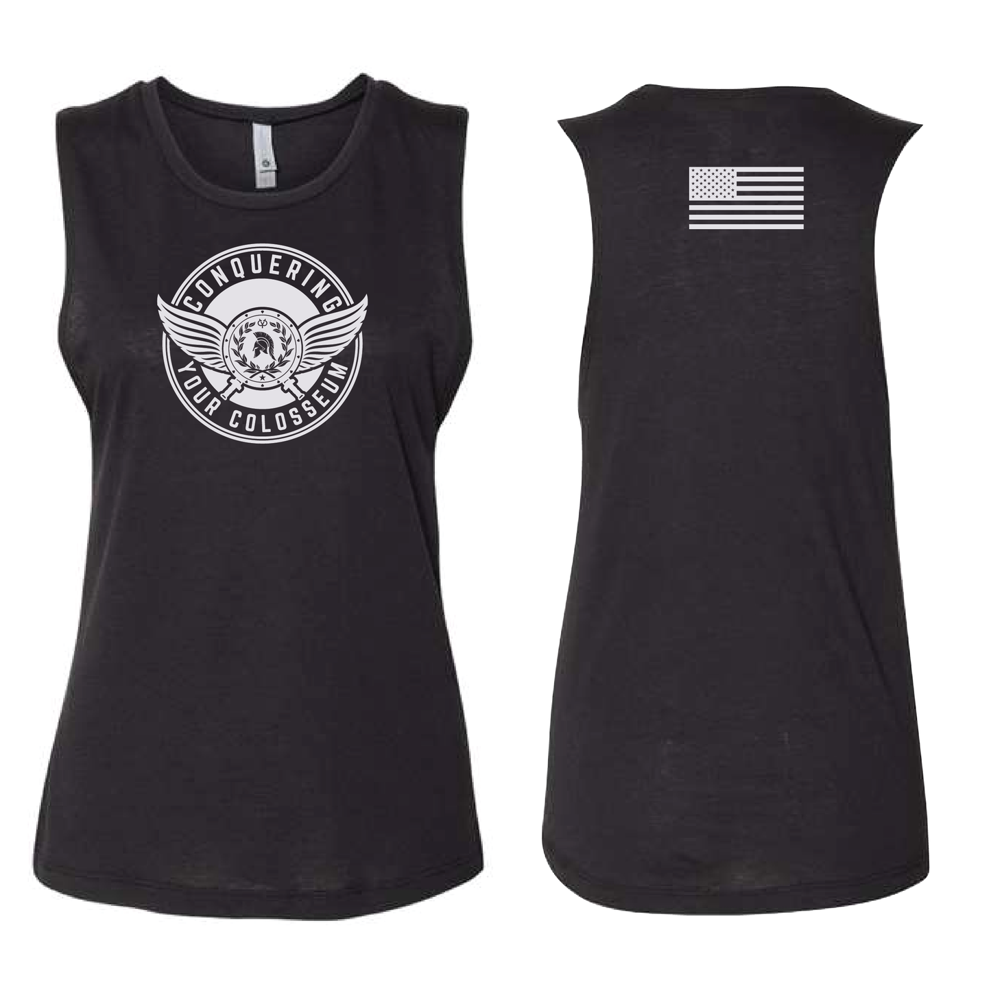 Patriotic Winged Medallion - Women's Tank