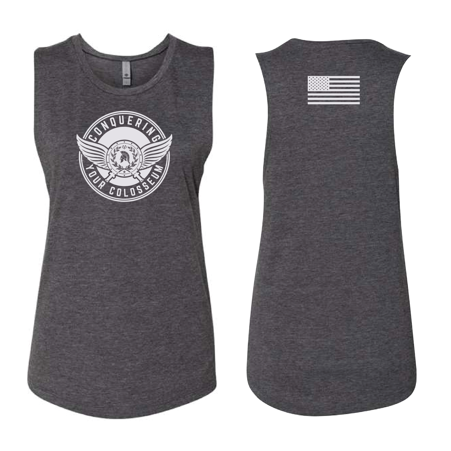 Patriotic Winged Medallion - Women's Tank