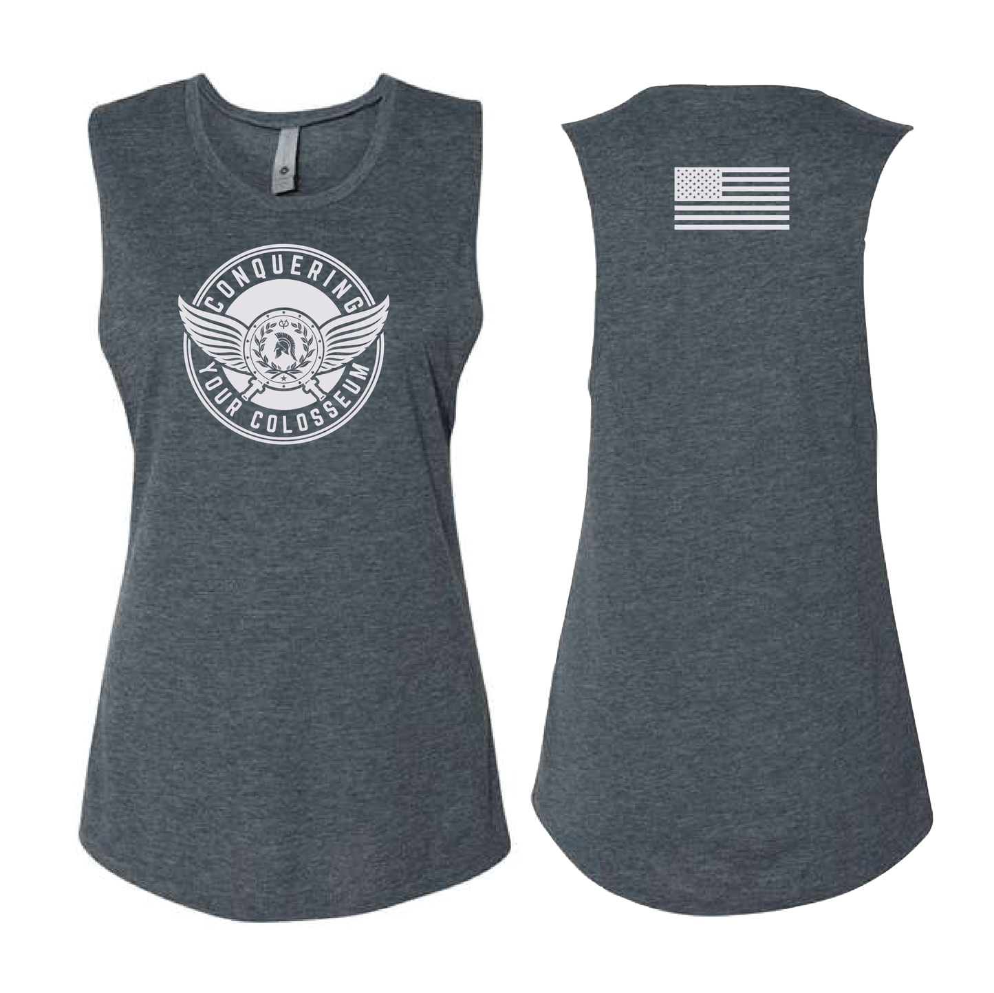 Patriotic Winged Medallion - Women's Tank