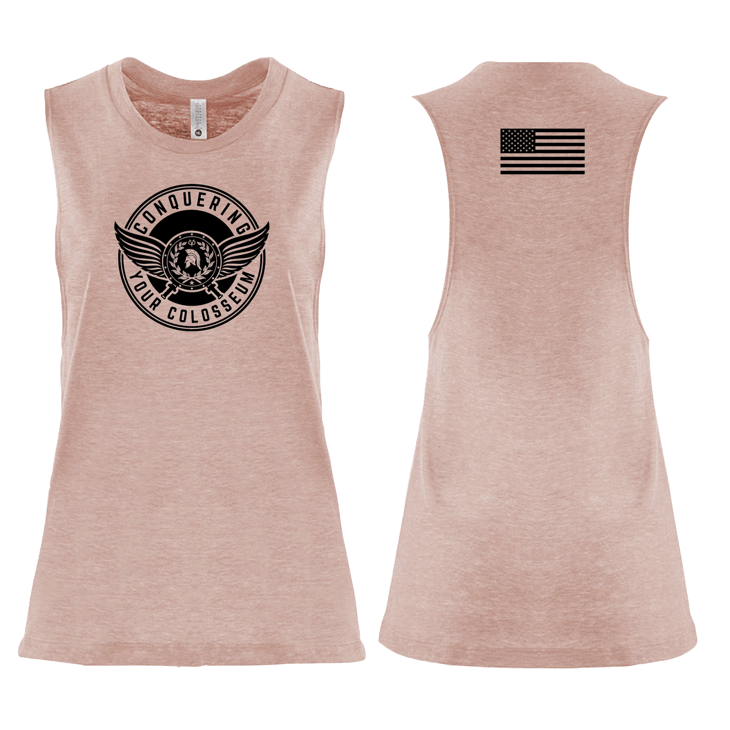 Patriotic Winged Medallion - Women's Tank