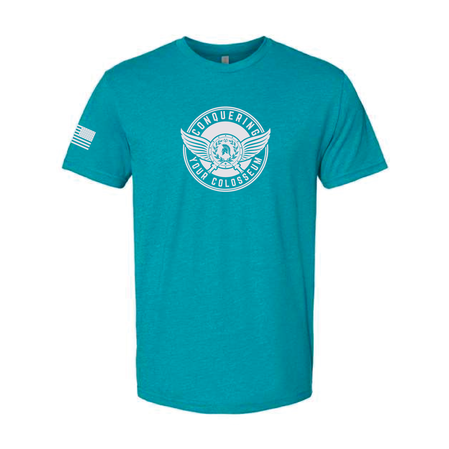 Patriotic Winged Medallion - Adult Tee