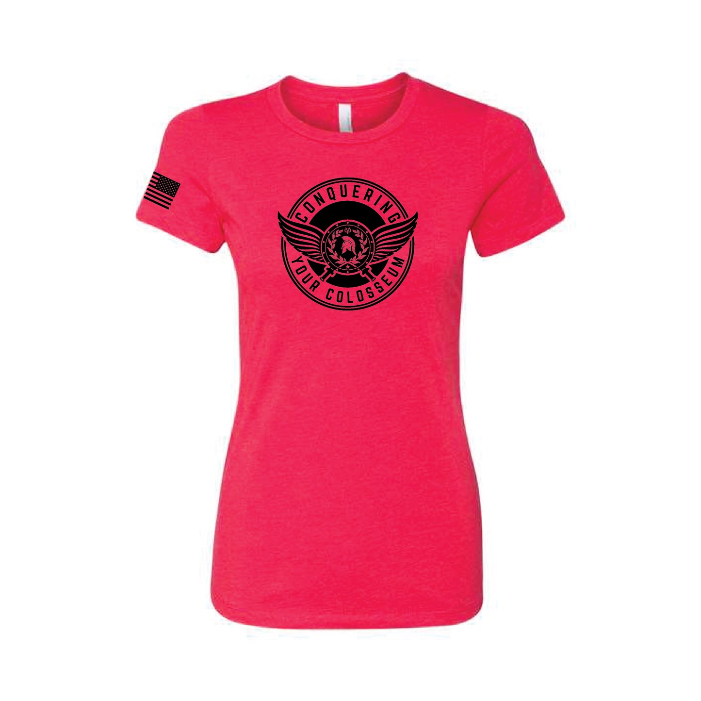 Patriotic Winged Medallion - Women's Tee