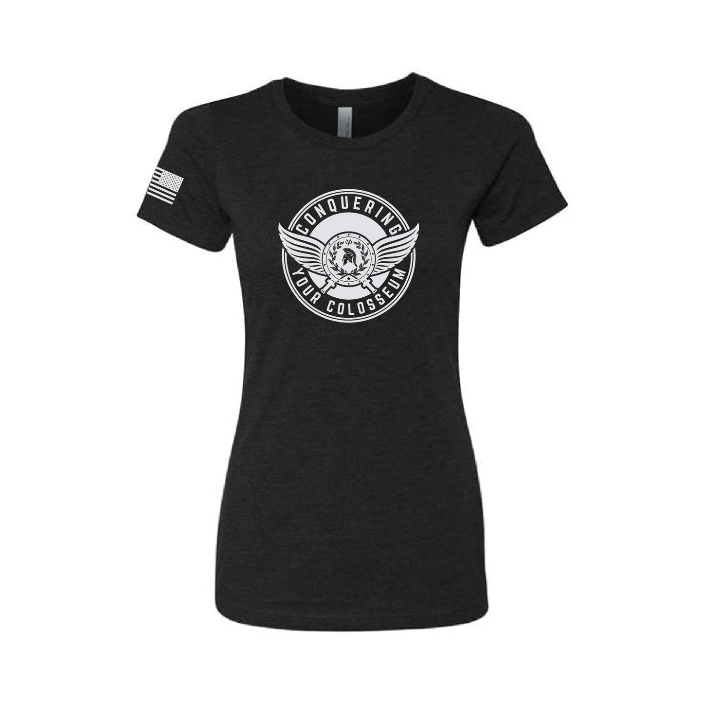 Patriotic Winged Medallion - Women's Tee