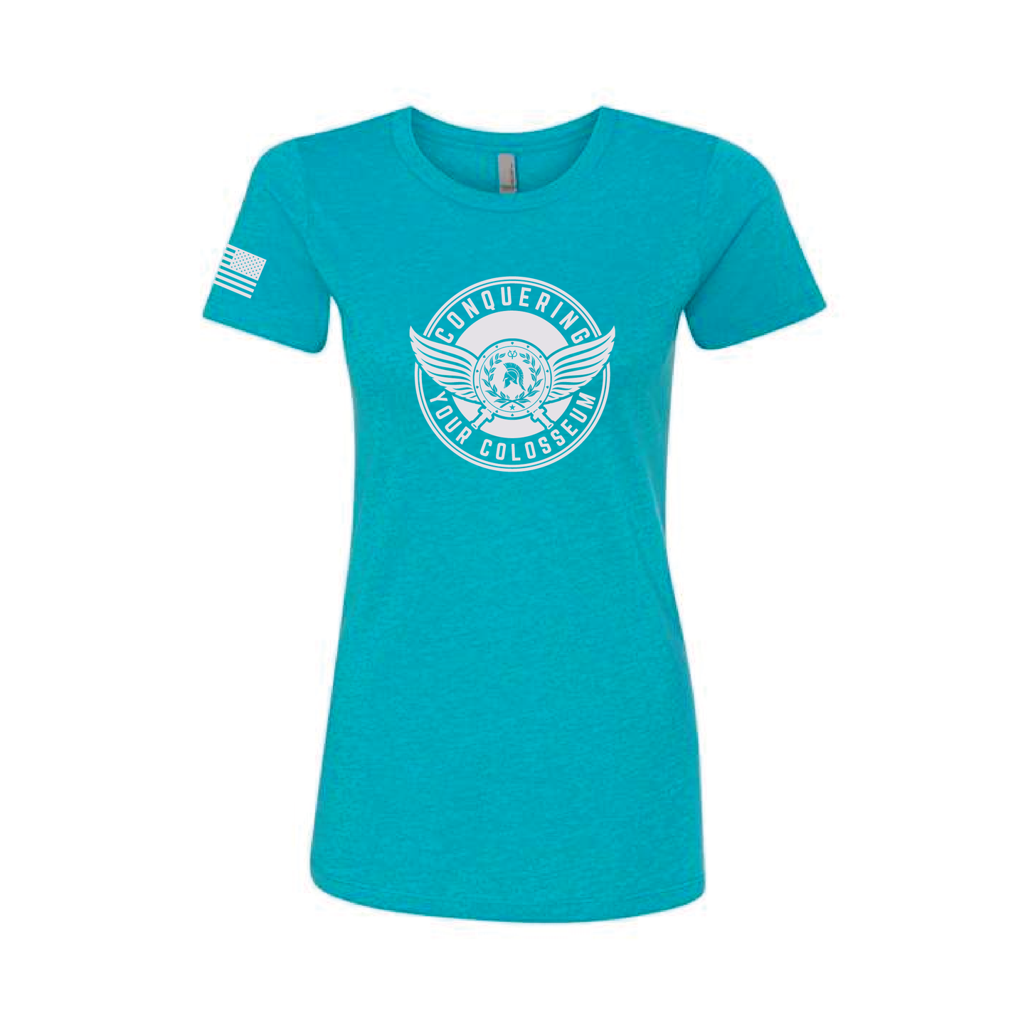 Patriotic Winged Medallion - Women's Tee